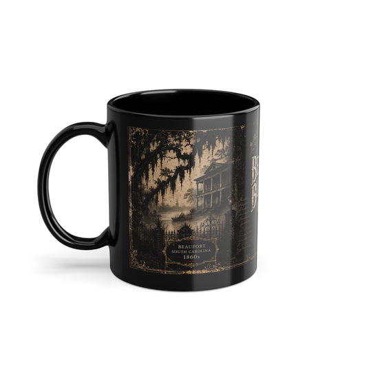 The Beaufort Butcher Black Coffee Cup, 11oz - Poe Sullivan